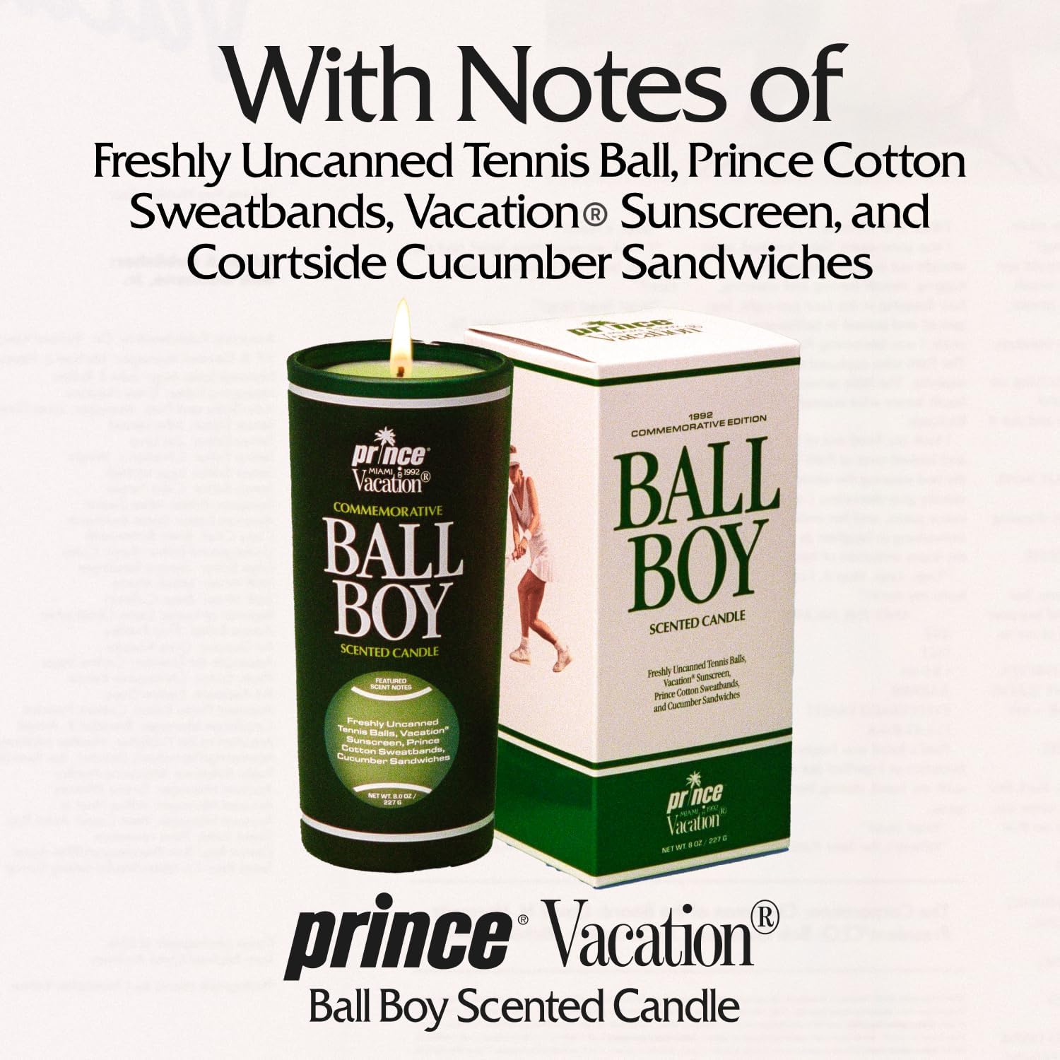 Tennis Scented Candle - Photo 2